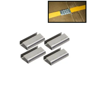 METAL CLIPS 5×8 FOR PP STRAP (100 Psc/BOX)