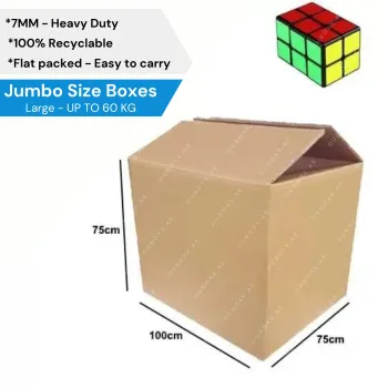 100x75x75CM-5Ply Shipping Box 