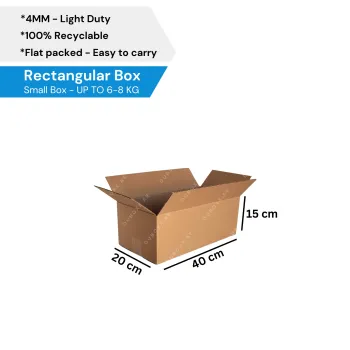 Storage (3ply Box ) 40x20x15CM-Brown