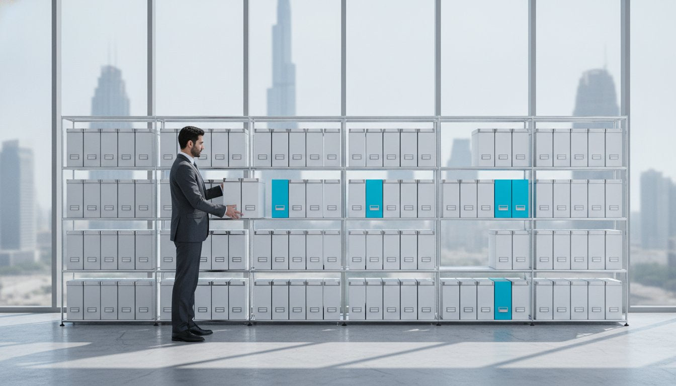 Archive Boxes UAE: The 2026 Professional Guide to Document Management