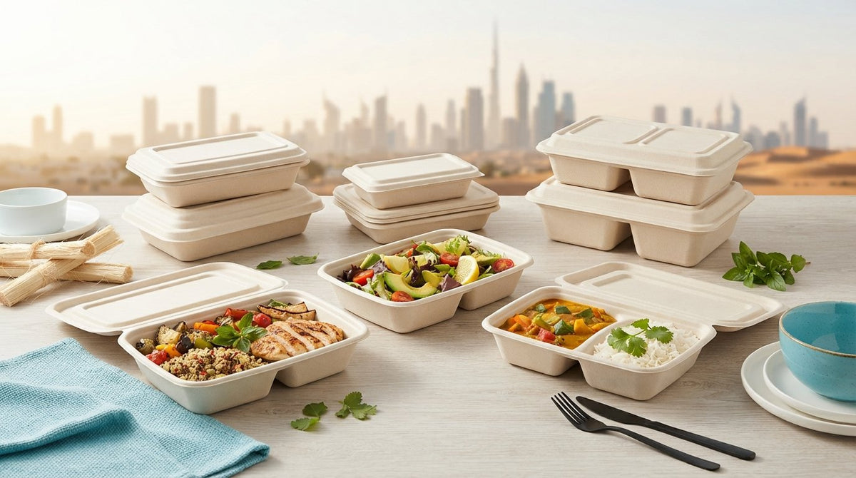 The Ultimate Buyer’s Guide to Bagasse Food Containers: Why 100% Biodegradable Rectangular Solutions are the Future