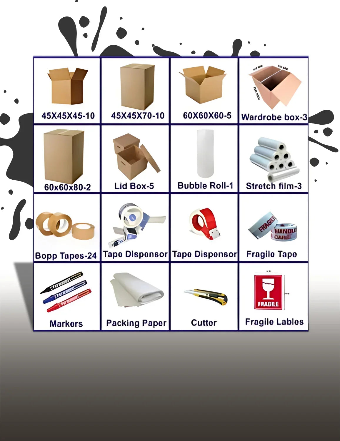 Moving Supplies / Quick Buy