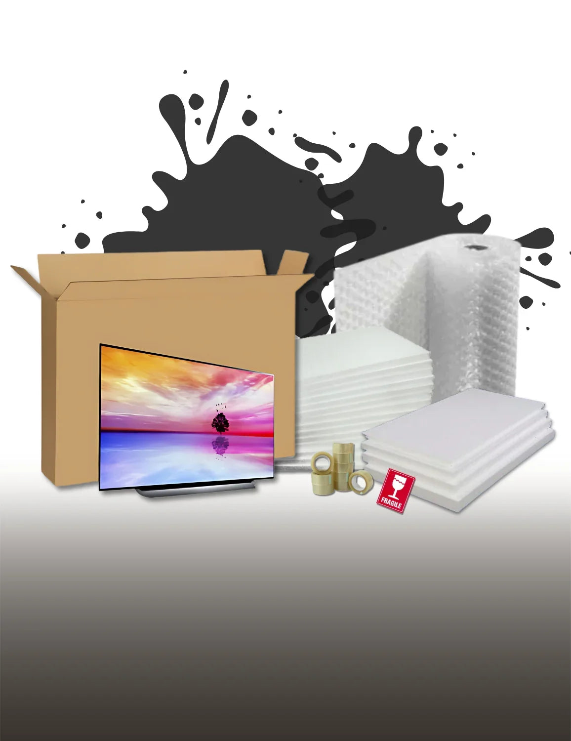 Channel Box Packging TV Packing Boxes & Painting Frame Boxes – Duboxx Packaging LLC