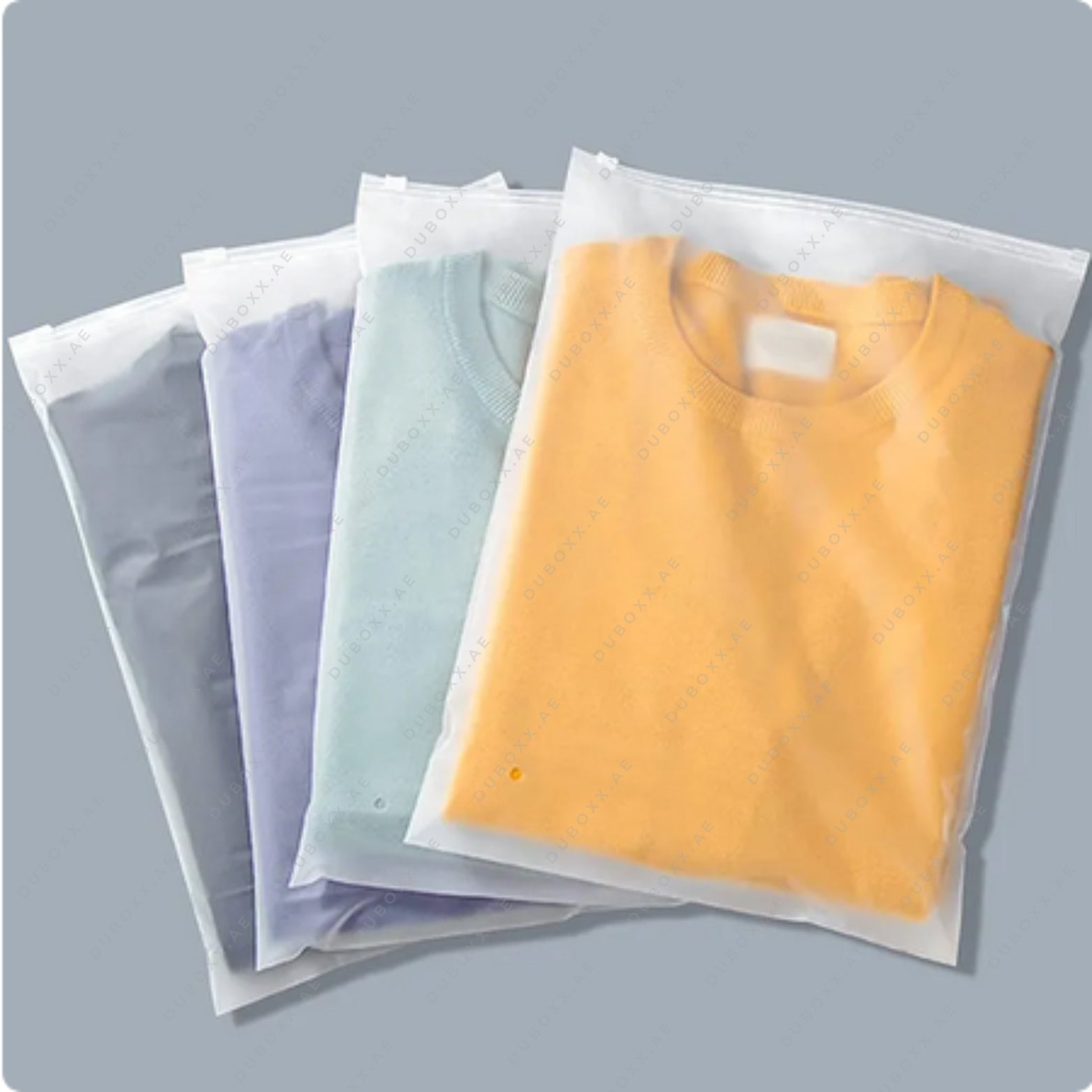 Zip Lock Bags Frosted Zipper Bags Frosted Zipper Bags-18*25CM/25