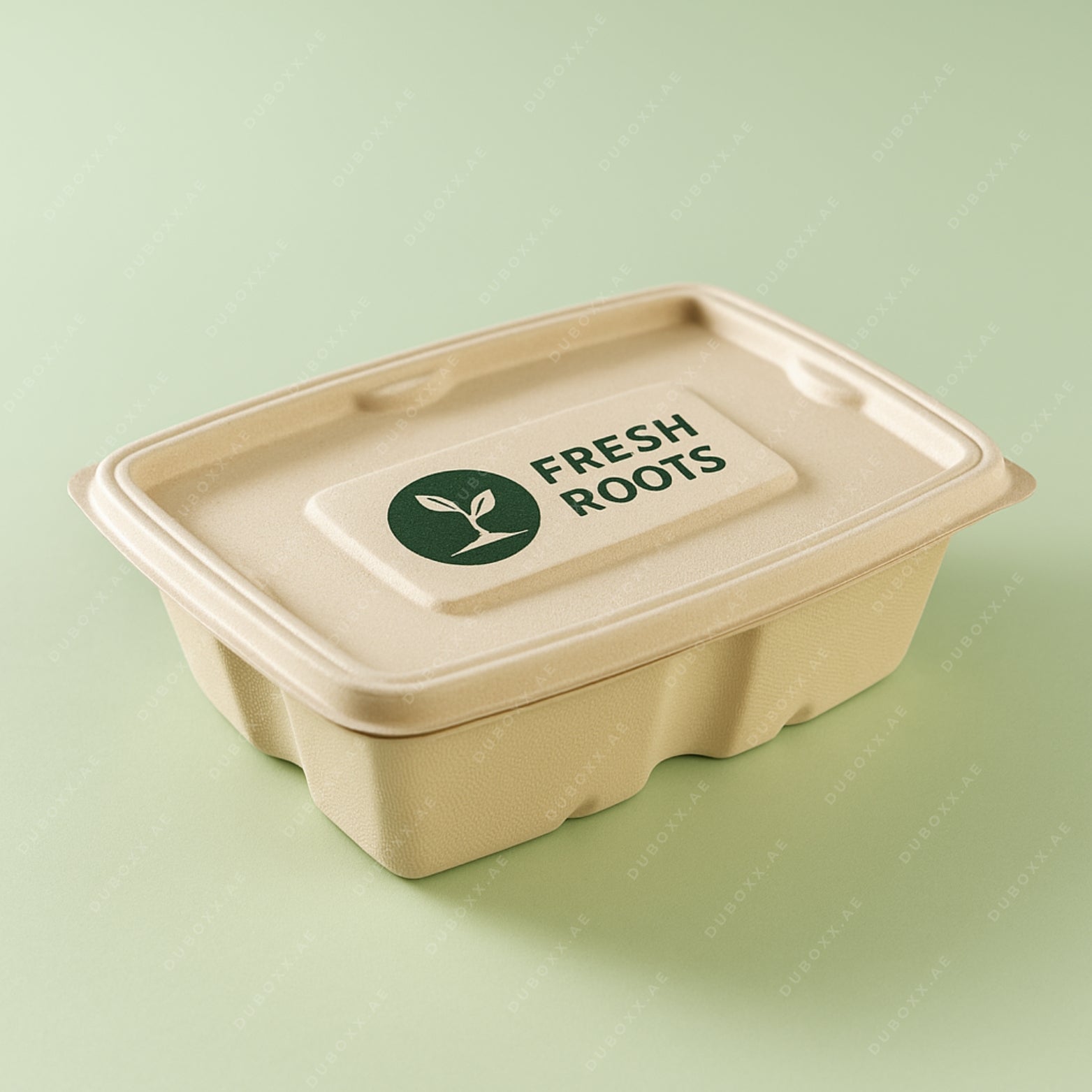Custom Bagasse Containers - Logo Printing on Bagasse Food Containers M ...