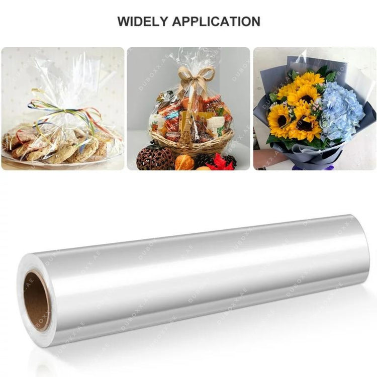 Cellophane Plastic Roll-100CMx8.5-9.5KG – Duboxx Packaging LLC