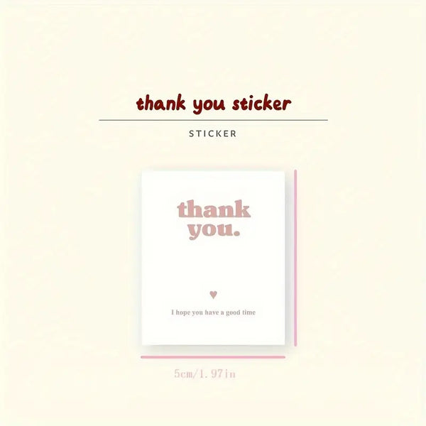 ملصق شكر مربع - 5×6 سم