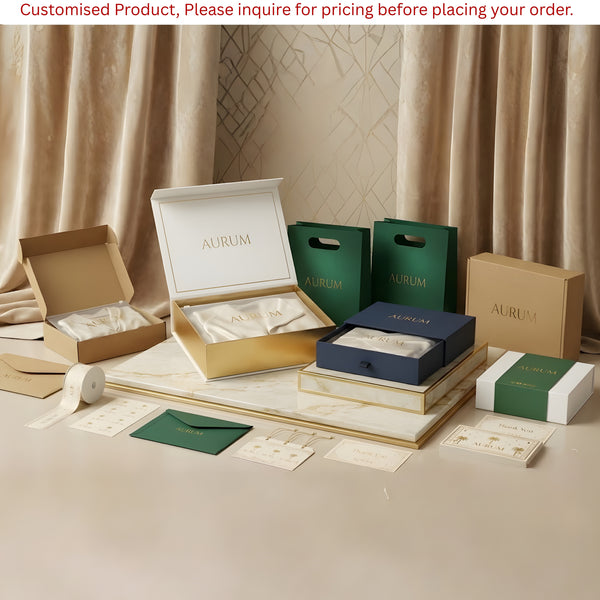 Luxury Clothing Packaging / Custom Apparel Packaging / Luxury Boxes, Bags, Pouches, Tags, Stickers, Wrapping Paper