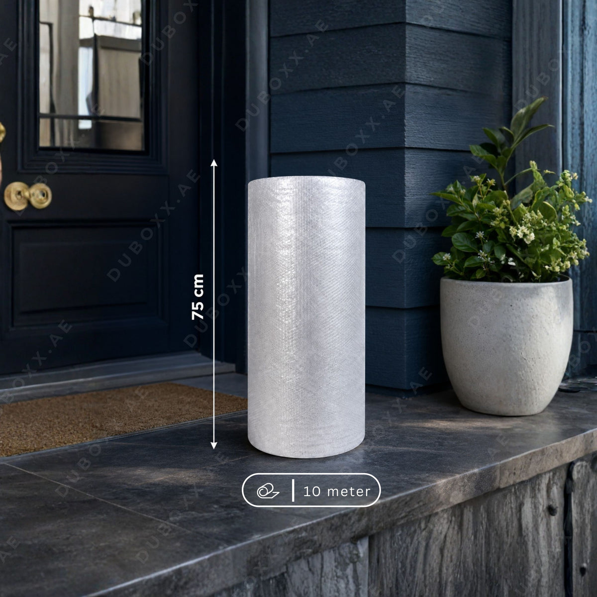 Bubble wrap roll medium.