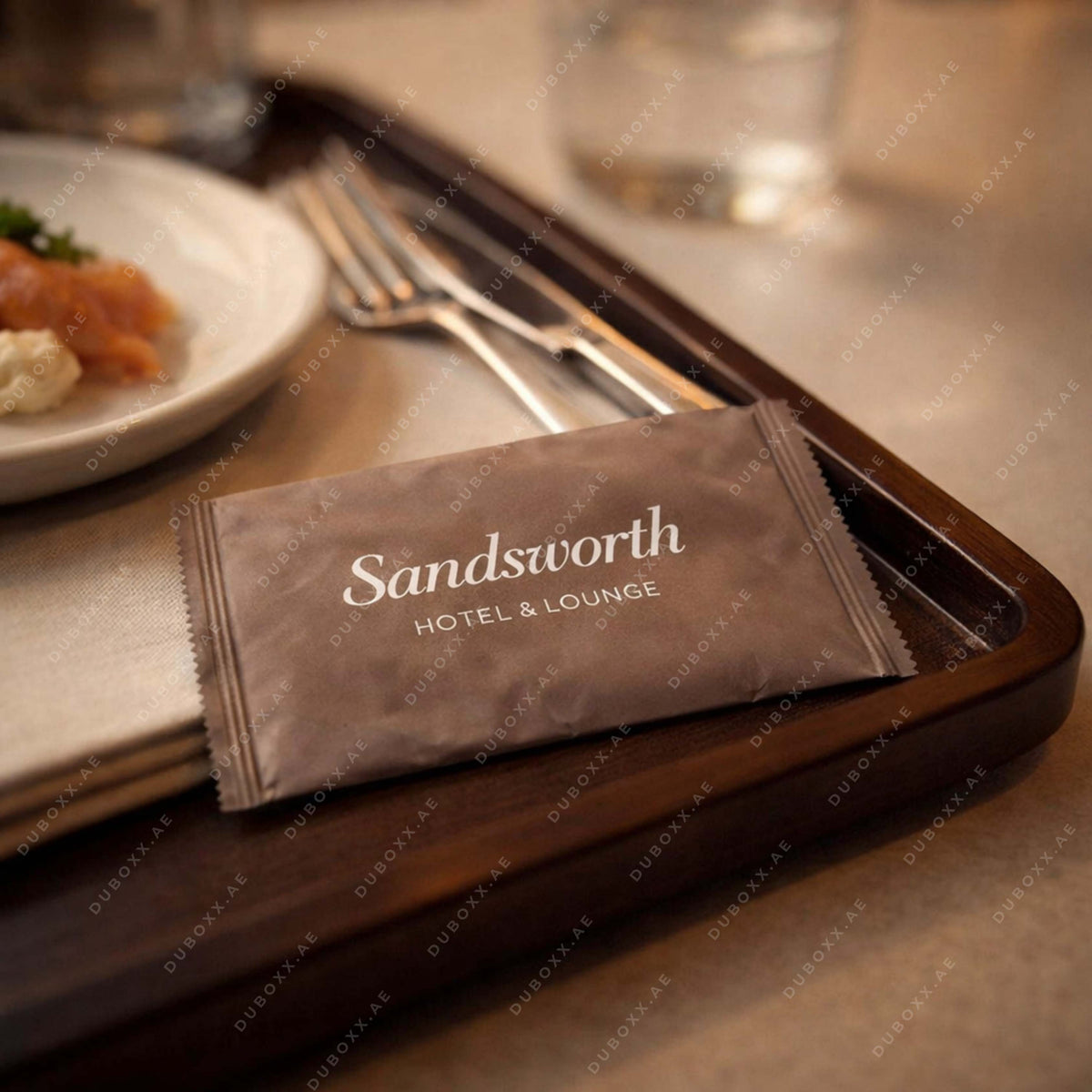 Custom Mini Wet Tissue Packet 1