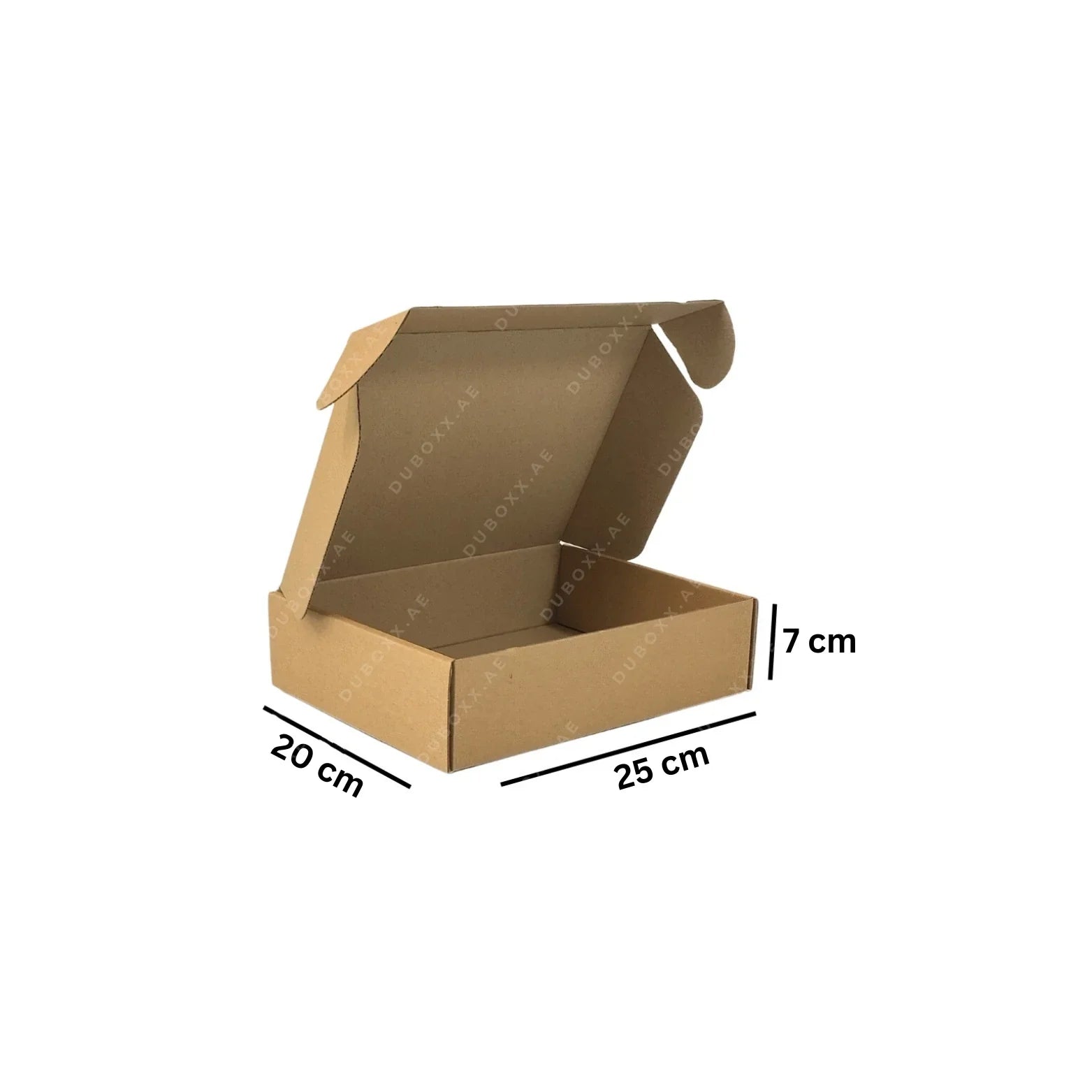 E-Commerce Shipping Box Medium 25x20x7CM - Brown