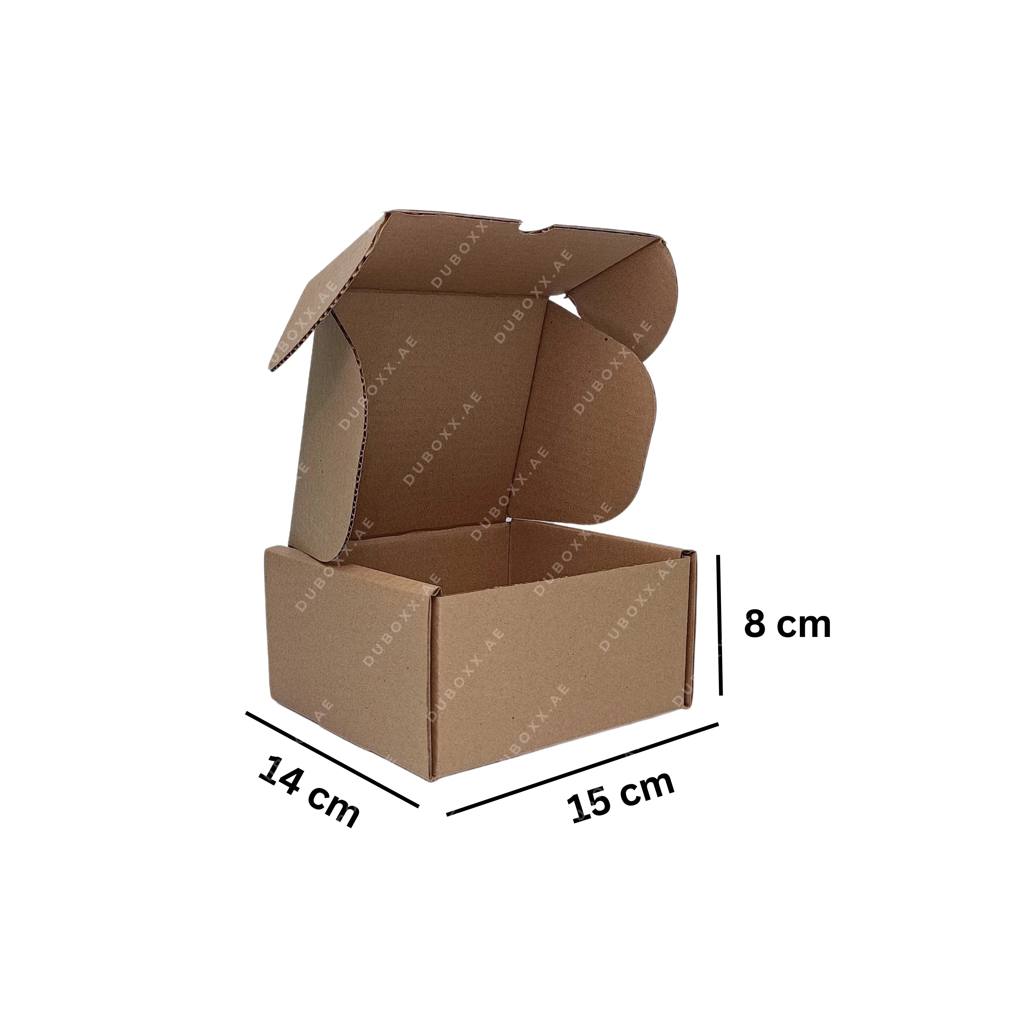 E-Commerce Shipping Box Small 15x14x7cm Brown