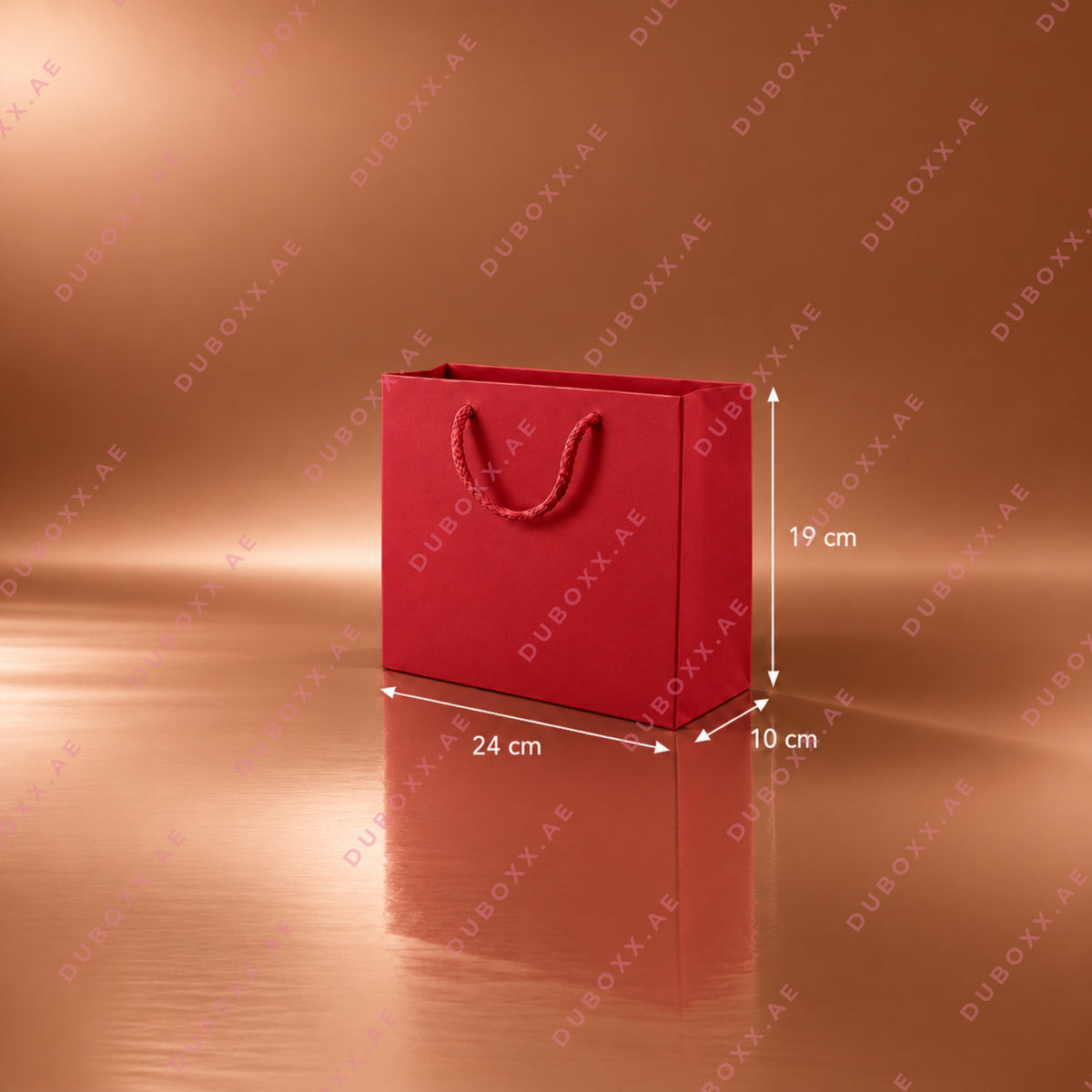 Empty Gift Bag 24x19x10cm -Black/White/Red/Pink/Gold