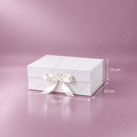 Empty Gift Box 32x20x10CM -BLACK/White/Red/Pink/Gold
