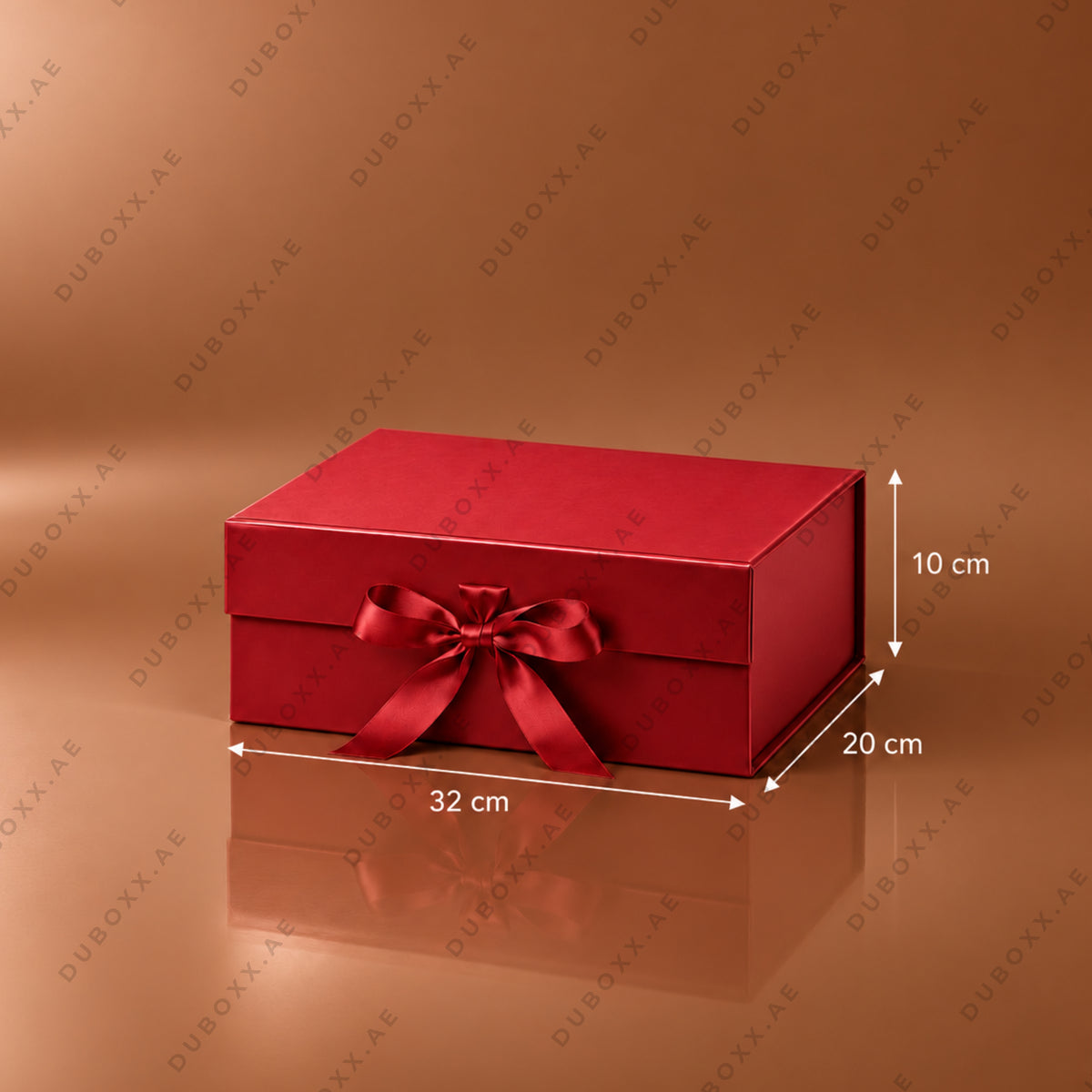 Empty Gift Box 32x20x10CM -BLACK/White/Red/Pink/Gold