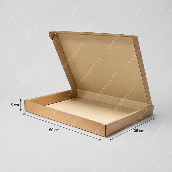 Frame Box Medium  50x35x5CM Brown | Corrugated Box