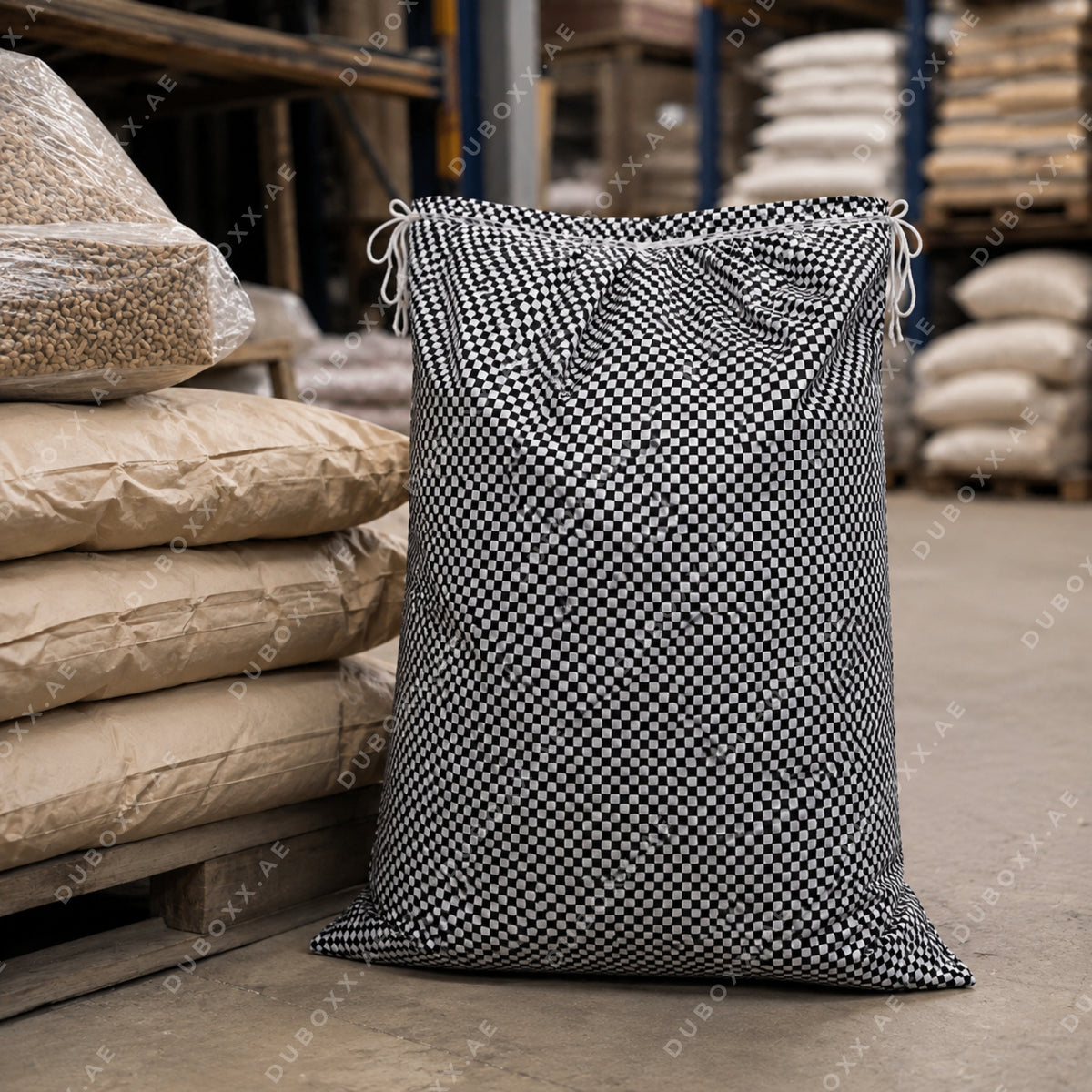 Gunny Bags, Heavy Duty Gunny Bags, Polypropylene Bags, Woven PP Bags, Woven Polypropylene Bags, Black Gunny Bags, White Gunny Bags, Industrial Bags, Heavy Duty Packing Bags, Warehouse Bags, Logistics Bags, Construction Bags, Storage Bags, Moving Bags, Large Packing Bags, Jumbo Gunny Bags, Reusable Packing Bags, Strong Woven Bags, Cargo Packing Bags, Industrial Storage Bags, 95x115CM Bag, 110x140CM Bag, 124x166CM Bag, 135x175CM Bag, 210x260CM Bag, Gunny Bags Dubai, Gunny Bags UAE, Heavy Duty Bags Dubai