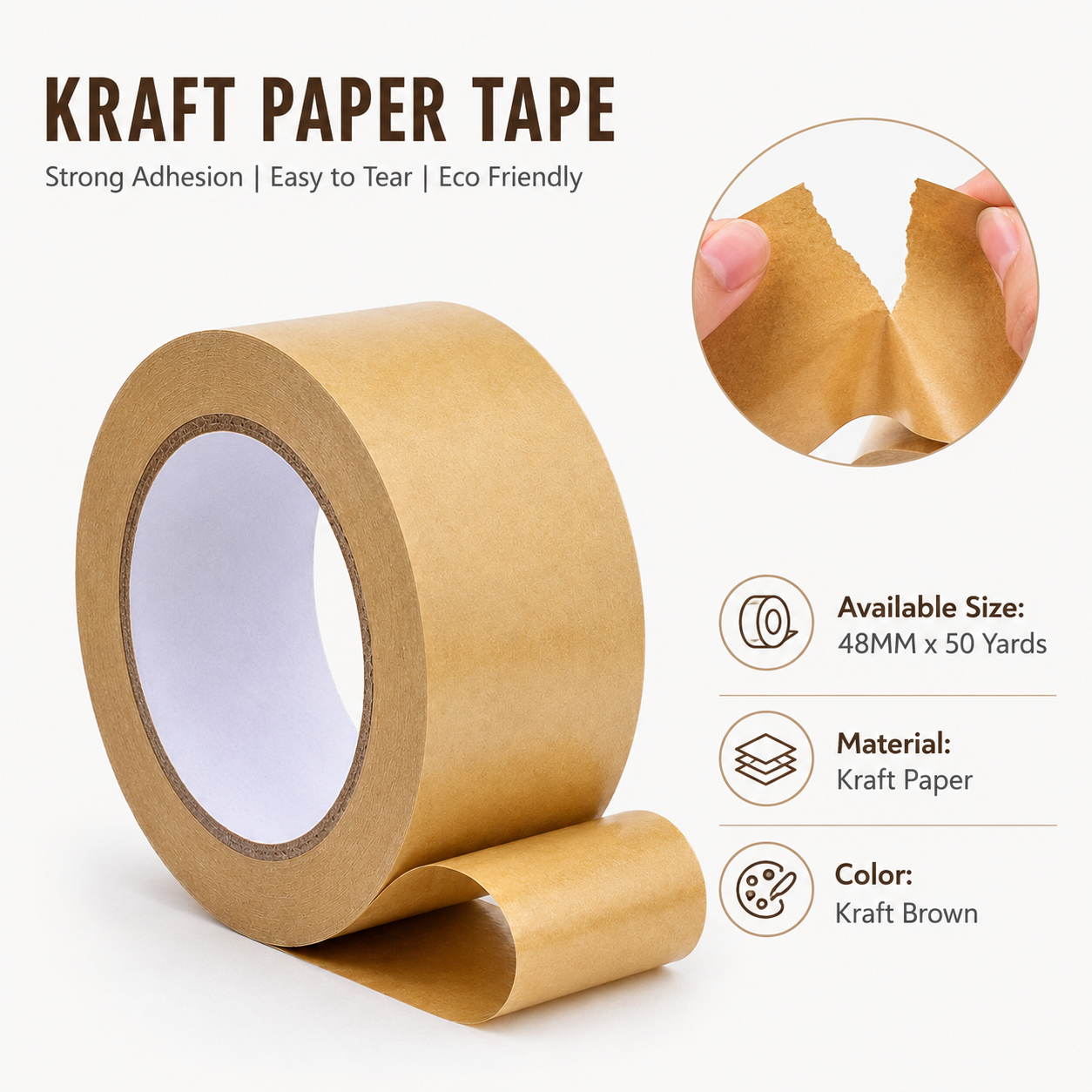 Kraft Paper Tape
Eco Friendly Packing Tape
Kraft Brown Tape
Paper Packing Tape
Recyclable Packaging Tape
Sustainable Packaging Tape
Carton Sealing Tape
Eco Packaging Supplies
Shipping Box Tape
E Commerce Packaging Tape
Brown Kraft Tape
Corrugated Box Tape
Biodegradable Packing Tape
Warehouse Packing Tape
Packaging Tape 48MM 50Yards