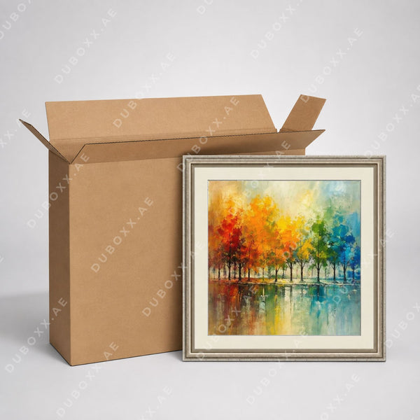 صناديق إطارات اللوحات الكبيرة - 80x10x80 سم / 96x10x96 سم / 120x10x100 سم