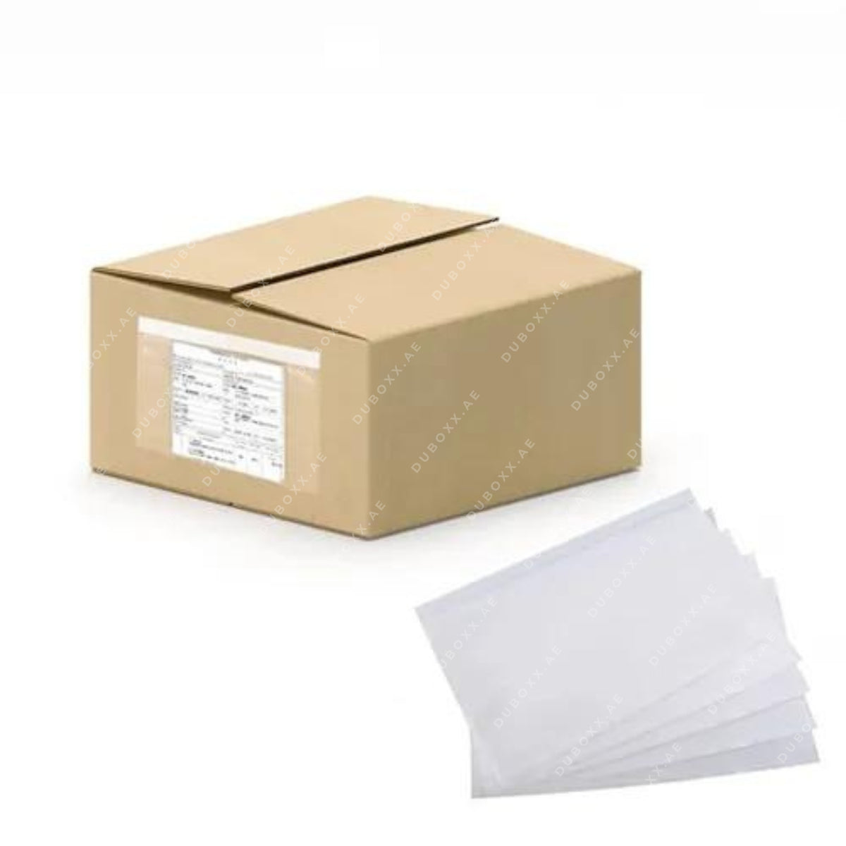 Packing Slip Plastic Pouch 60mic-24.5x17CM-25Pcs/pkt – Duboxx Packaging LLC