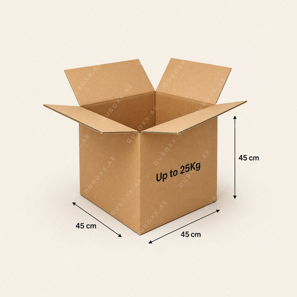 Shipping & Moving Corrugated cardboard Box 45x45x45Cm - 5PLY