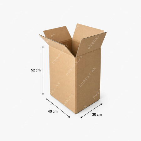 Moving Box, Shipping Box, Corrugated Box, Cardboard Box, 40x30x52CM Box, 5 Ply Box, Heavy Duty Box, Tall Cardboard Box, Tall Moving Box, Packing Box, Storage Box, Moving Carton, Shipping Carton, House Moving Box, Office Moving Box, E-Commerce Shipping Box, Warehouse Box, Brown Cardboard Box, Flat Packed Box, Recycled Cardboard Box, Moving Boxes Dubai, Moving Boxes UAE, Shipping Boxes Dubai, Shipping Boxes UAE, Cardboard Boxes Dubai, Cardboard Boxes UAE, Packing Boxes Dubai, Packing Boxes UAE.