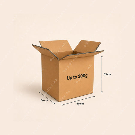 Shipping Box, Moving Box, Corrugated Cardboard Box, 40x34x33CM Box, 5 Ply Corrugated Box, 5 Ply Carton Box, Heavy Duty Box, Heavy Duty Corrugated Box, Medium Cardboard Box, Medium Shipping Box, Packing Box, Packaging Box, Shipping Carton, Moving Carton, Storage Box, Relocation Box, House Moving Box, Office Moving Box, E-Commerce Shipping Box, Courier Box, Warehouse Storage Box, Retail Packaging Box, 15KG Packing Box, 20KG Shipping Box, 7MM Corrugated Box, Flat Packed Box, Recycled Cardboard Box, 