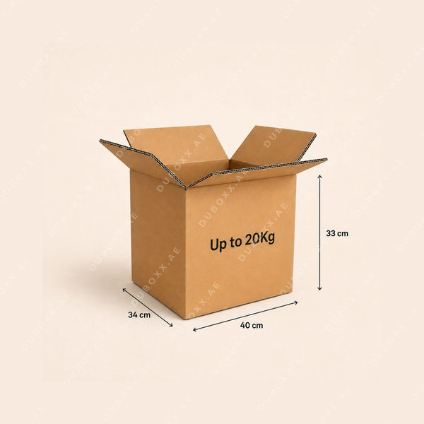 Shipping & Moving Corrugated cardboard Box 40x34x33CM-5Ply