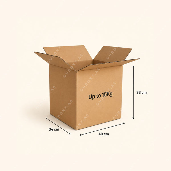 Shipping & Moving Corrugated cardboard Box 40x34x33CM -3Ply