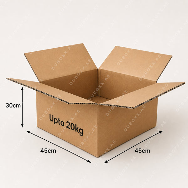 صندوق كرتون الشحن 45 × 45 × 30 سم - 5 طبقات