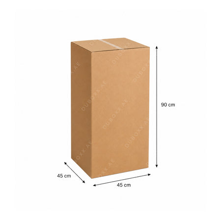 Moving Box, Shipping Box, Corrugated Box, Cardboard Box, 45x45x90CM Box, 5 Ply Box, Heavy Duty Box, 40KG Box, Tall Moving Box, Tall Cardboard Box, Large Moving Box, Packing Box, Storage Box, Moving Carton, Shipping Carton, House Moving Box, Office Moving Box, E-Commerce Shipping Box, Warehouse Box, Heavy Duty Carton, Brown Cardboard Box, Flat Packed Box, Recycled Cardboard Box, Moving Boxes Dubai, Moving Boxes UAE, Shipping Boxes Dubai, Shipping Boxes UAE, Cardboard Boxes Dubai, Cardboard Boxes UAE,