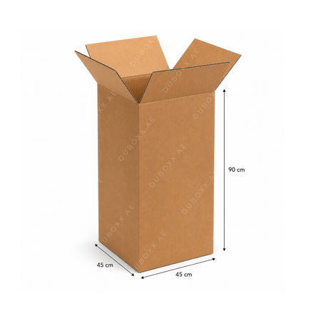 Moving Box, Shipping Box, Corrugated Box, Cardboard Box, 45x45x90CM Box, 5 Ply Box, Heavy Duty Box, 40KG Box, Tall Moving Box, Tall Cardboard Box, Large Moving Box, Packing Box, Storage Box, Moving Carton, Shipping Carton, House Moving Box, Office Moving Box, E-Commerce Shipping Box, Warehouse Box, Heavy Duty Carton, Brown Cardboard Box, Flat Packed Box, Recycled Cardboard Box, Moving Boxes Dubai, Moving Boxes UAE, Shipping Boxes Dubai, Shipping Boxes UAE, Cardboard Boxes Dubai, Cardboard Boxes UAE, Packing