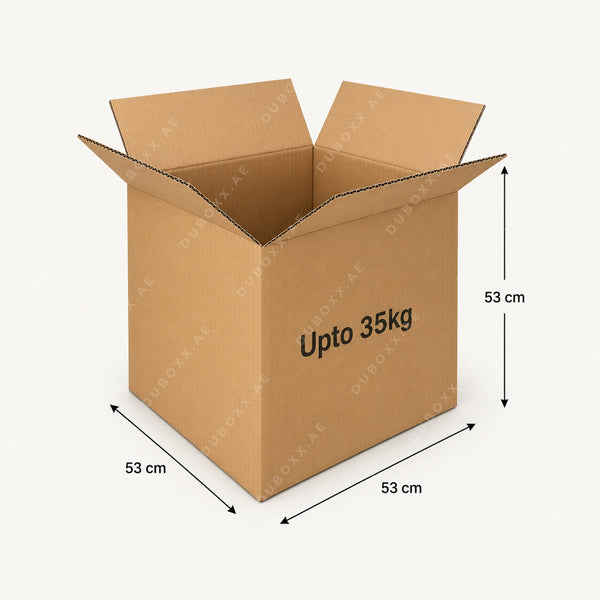 Shipping & Moving Corrugated cardboard Box 53x53x53Cm - 5PLY