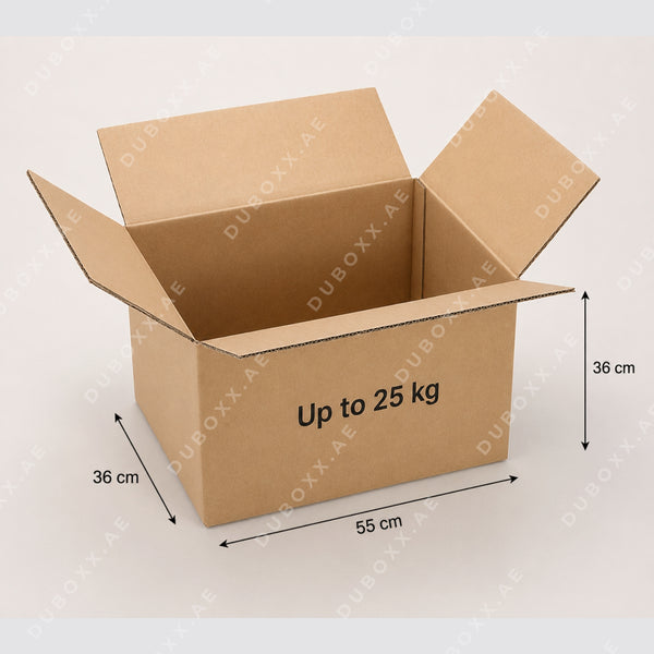 صندوق كرتون الشحن 55x36x36 سم - 5 طبقات