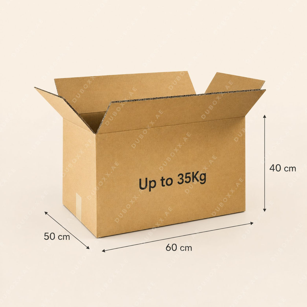 Shipping & Moving Corrugated cardboard Box 60x50x40 Cm - 5PLY