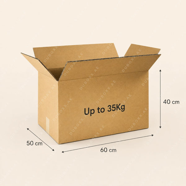 Shipping & Moving Corrugated cardboard Box 60x50x40Cm - 5PLY