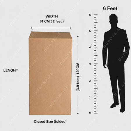 Shipping Box, Moving Box, Jumbo Moving Box, Jumbo Shipping Box, Corrugated Cardboard Box, 61x53.5x120CM Box, 5 Ply Corrugated Box, 5 Ply Carton Box, Heavy Duty Box, Heavy Duty Corrugated Box, Tall Cardboard Box, Tall Moving Box, Large Cardboard Box, Oversized Cardboard Box, Large Shipping Carton, Large Packing Box, Moving Carton, Shipping Carton, Packing Box, Storage Box, Relocation Box, House Moving Box, Office Moving Box, Warehouse Storage Box, E-Commerce Shipping Box, Bulk Shipping Box, 