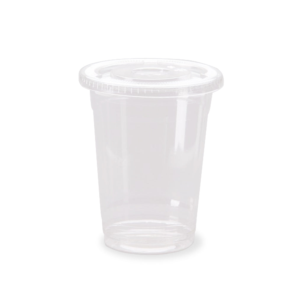 Plastic Cups - Clear Square Drinking Cups