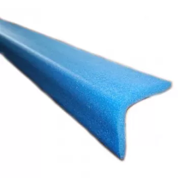 Edge Protector Foam-Blue -V-Profile 5cm*5cm*10mm x 2.5Mtr