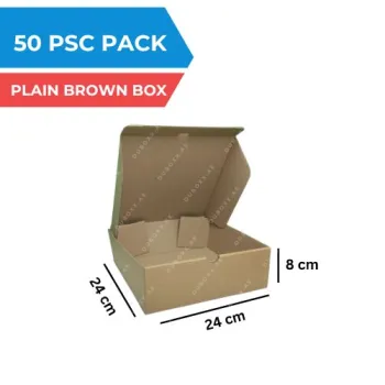 Ramadan Food Packing Boxes-Unprinted-24x24x8CM-50Pcs/Pack
