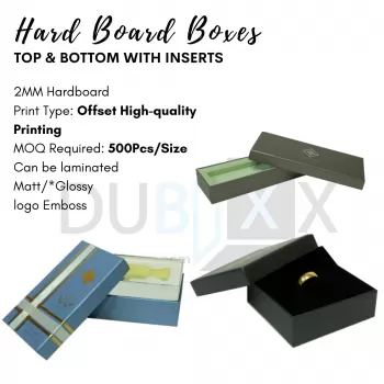 Hard Board Boxes Top & Bottom 3