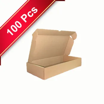 Meal Box-I  45x23x8CM-Brown-100Pcs/pack