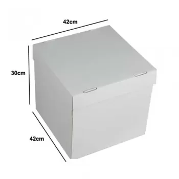 Tall Cake Box 16"Inch -42x42x30CM