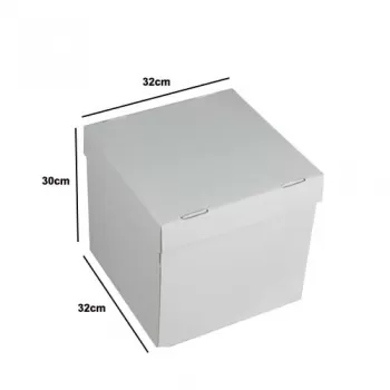 Tall Cake Box 12"Inch -32x32x30CM