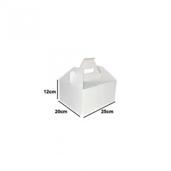 Handle Box 25x20x12CM-White