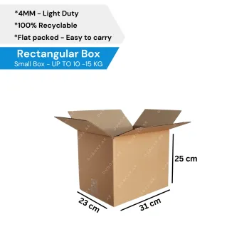 (3ply Box ) 31x23x25 CM