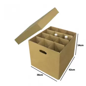 Bottle Box (with 12 Partition)-42x36x34CM