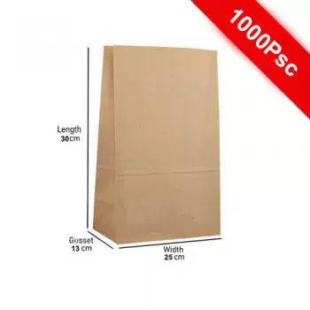 PaperSack-Brown 60gsm-250Psc/CTN