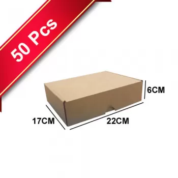E-Commerce Boxes Mailer-2 (23x18x6 CM) 50 Psc-Brown